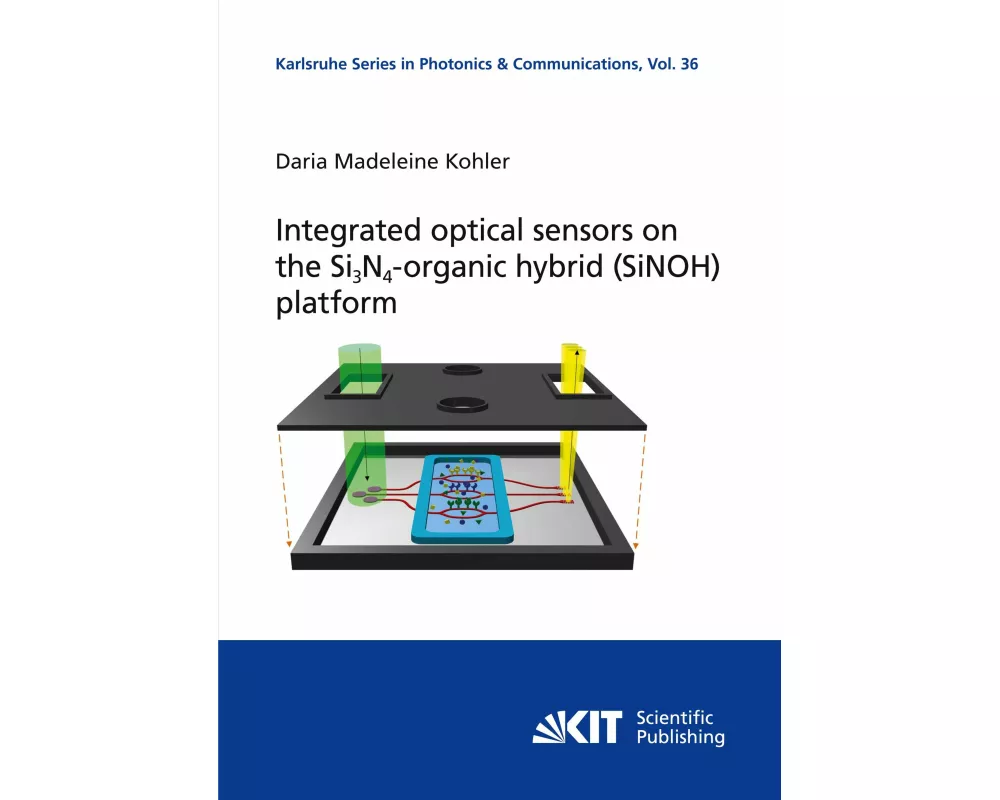 Integrated optical sensors on the Si¿N¿-organic hybrid (SiNOH) platform