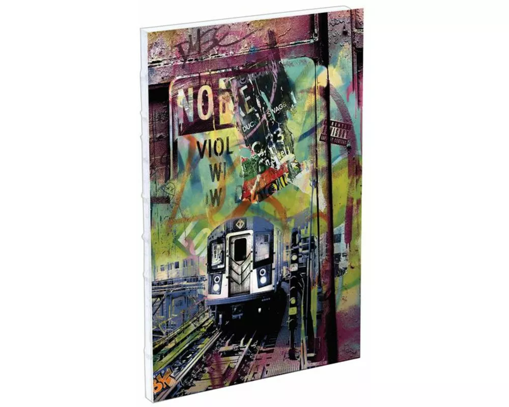 Teneues - Sketchbook: 7-Train, Hardcover Large Format, 50 Pages White Kraft Paper, Lay Flat Binding