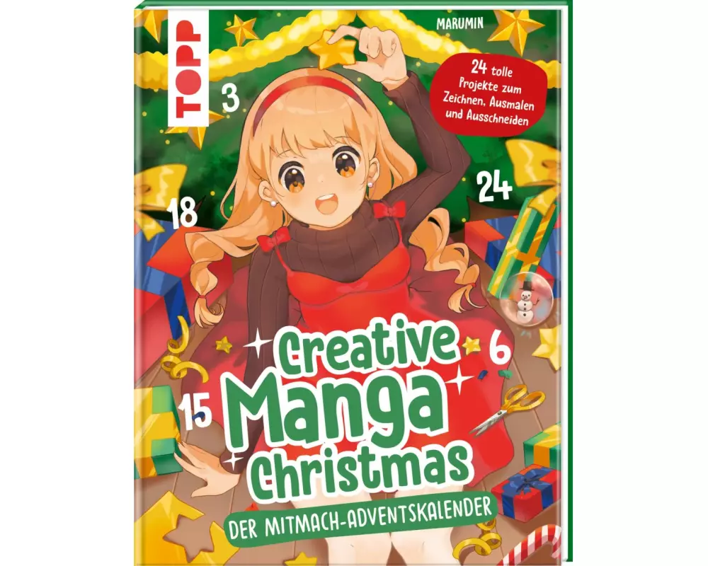 Creative Manga Christmas. Der Mitmach-Adventskalender