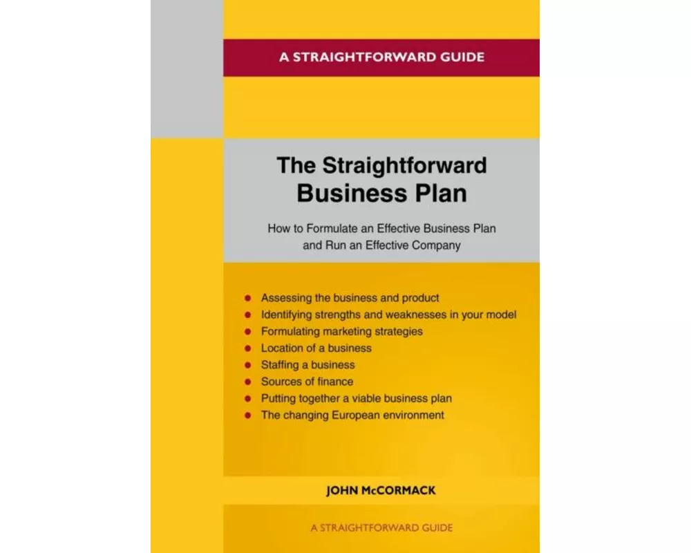 The Straightforward Business Plan