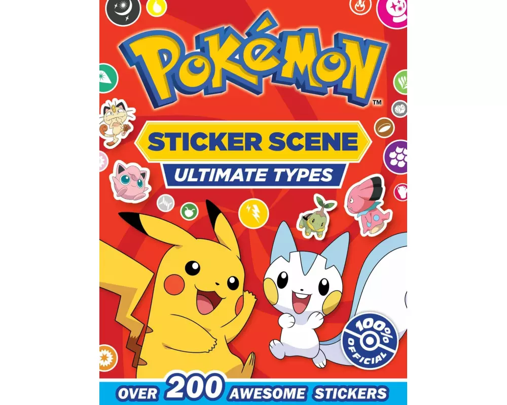 PokÉmon Ultimate Types Sticker Scene
