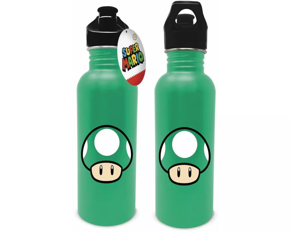 Nintendo (Mushroom) Metal Canteen Bottle