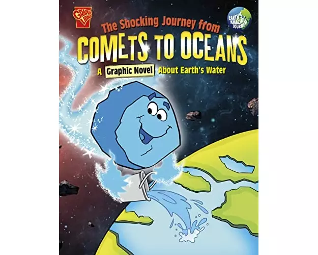 The Shocking Journey from Comets to Oceans