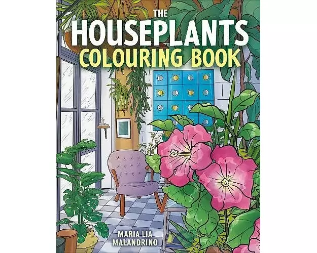 The Houseplants Colouring Book