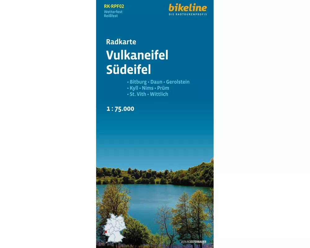Radkarte Vulkaneifel Südeifel (RK-RPF02)