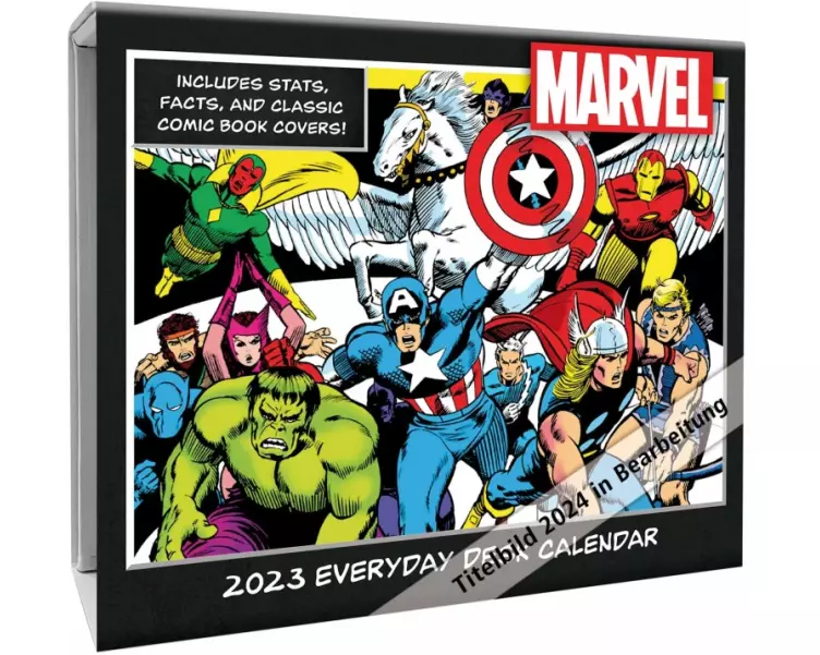 Marvel 2024 Desk Calendar