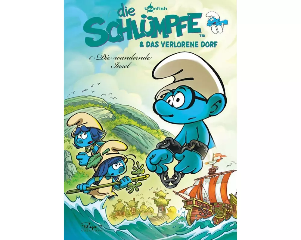 Die Schlümpfe und das verlorene Dorf. Band 6