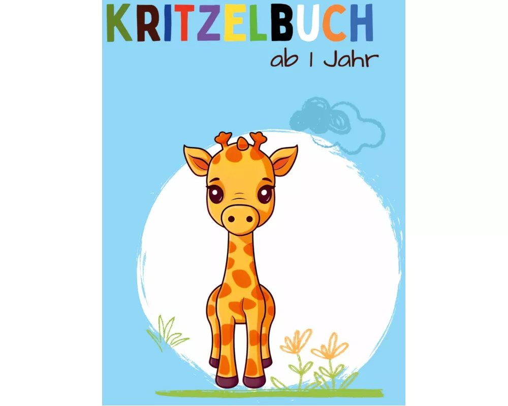 Kritzelbuch ab 1 Jahr Tiere