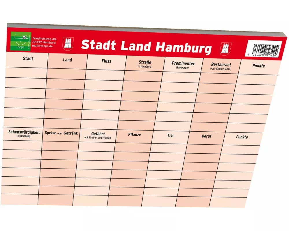 Hamburg "Stadt Land Hamburg"