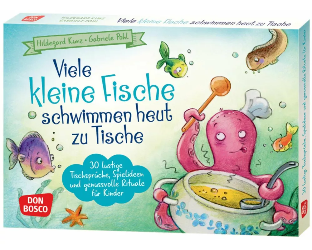 Viele kleine Fische schwimmen heut zu Tische