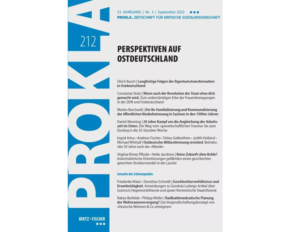 Perspektiven auf Ostdeutschland