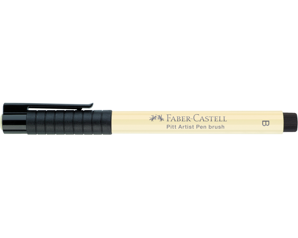 FABER-CASTELL Pitt Artist Pen Brush 2.5mm 167403 elfenbein