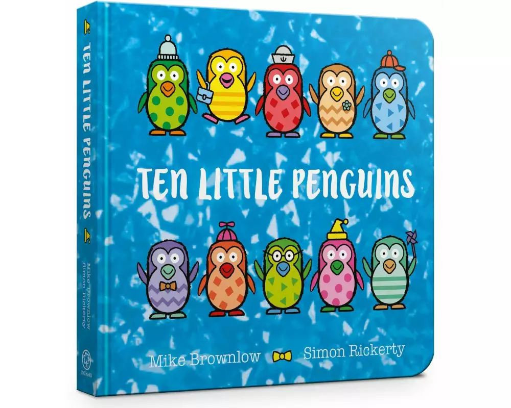 Ten Little Penguins Board Book