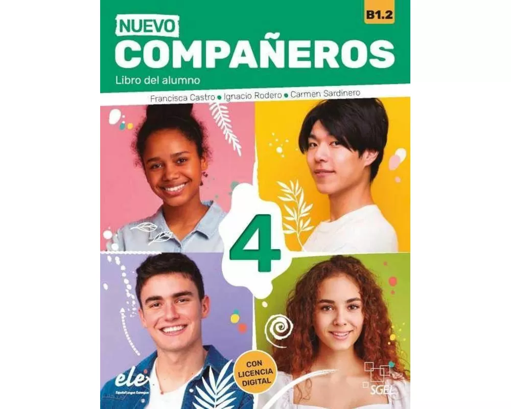 Nuevo Companeros 4 - Libro del alumno + licencia digital. B1.2