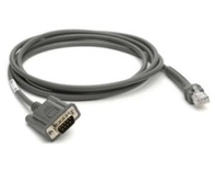 Zebra 2.13 m DB-9/RJ-45 Network/Data Transfer Cable for Network Device