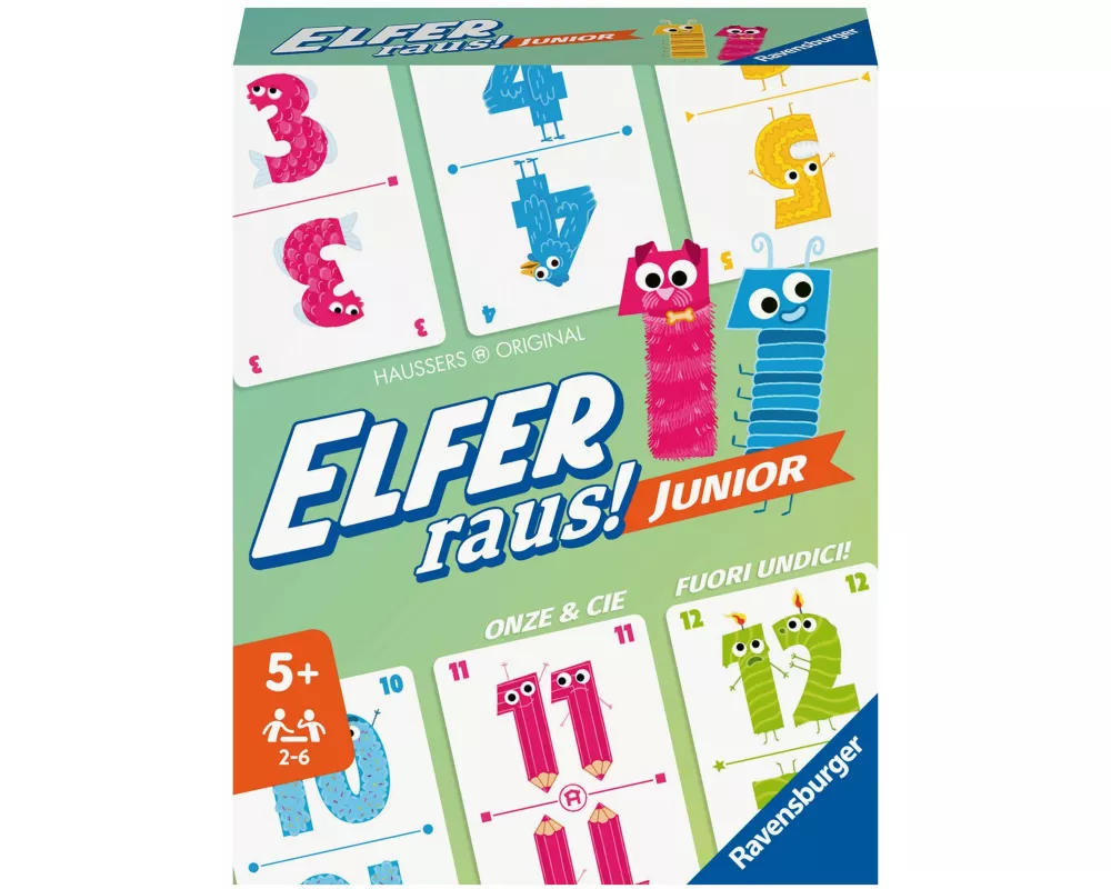 Elfer raus! Junior - Kartenspiel ab 5 Jahre