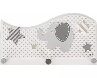 Garderobe Elefant und Sterne