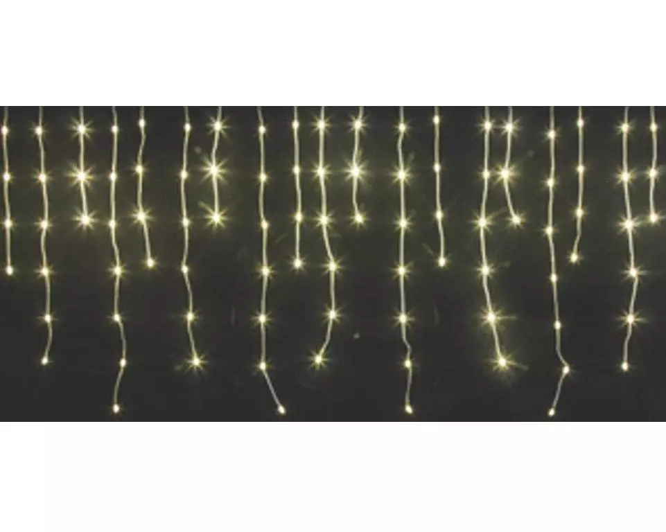 Dameco LED Vorhang Outdoor «Icicle» 190 cm x 80 cm