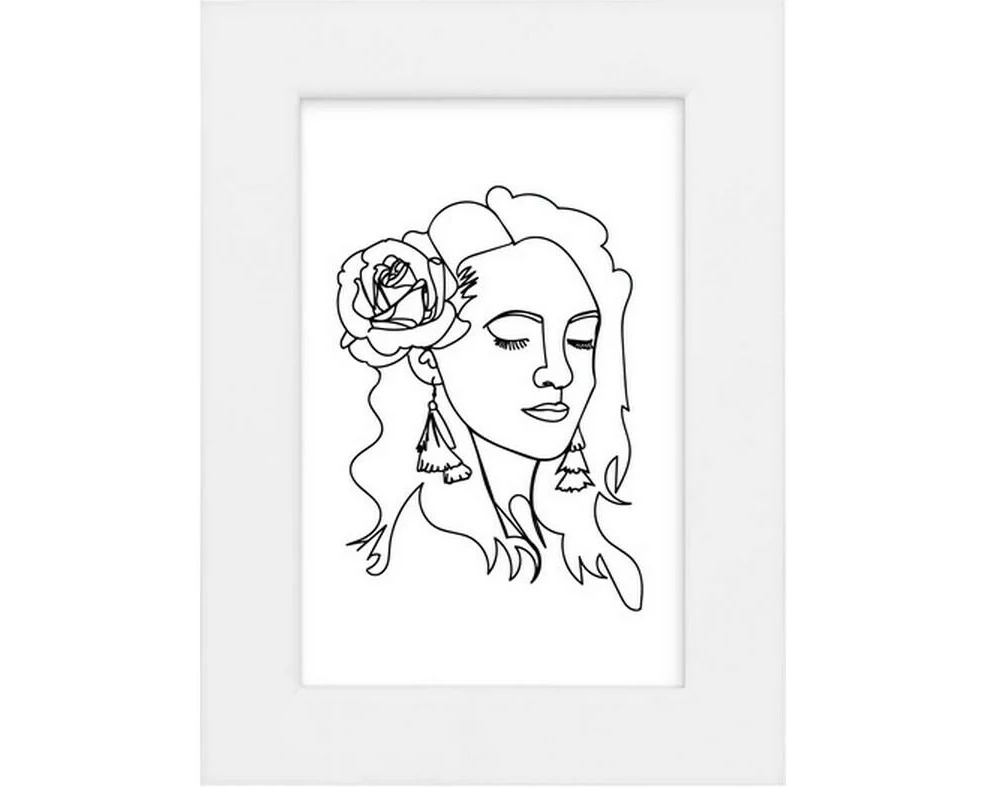 Goldbuch Bilderrahmen Rio Weiss, 10 x 15 cm