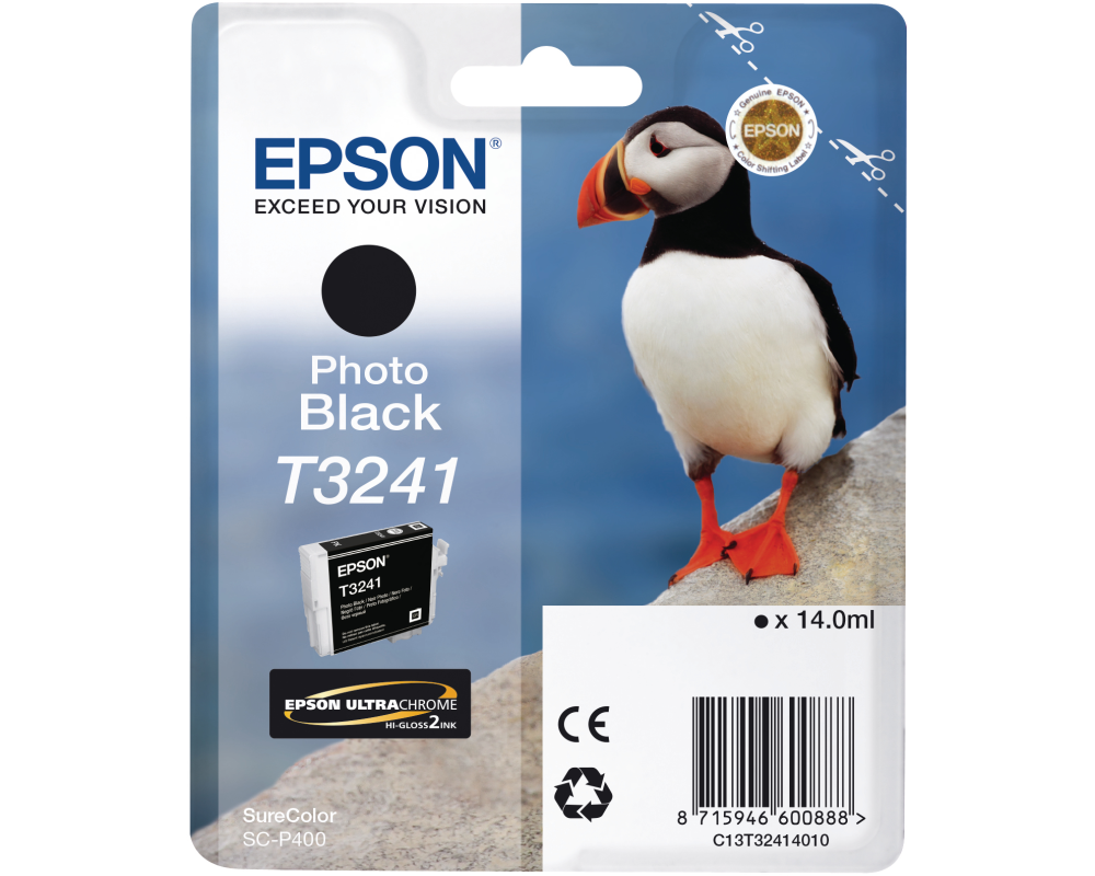 Ink Cart/T3241 Puffin Photo Black
