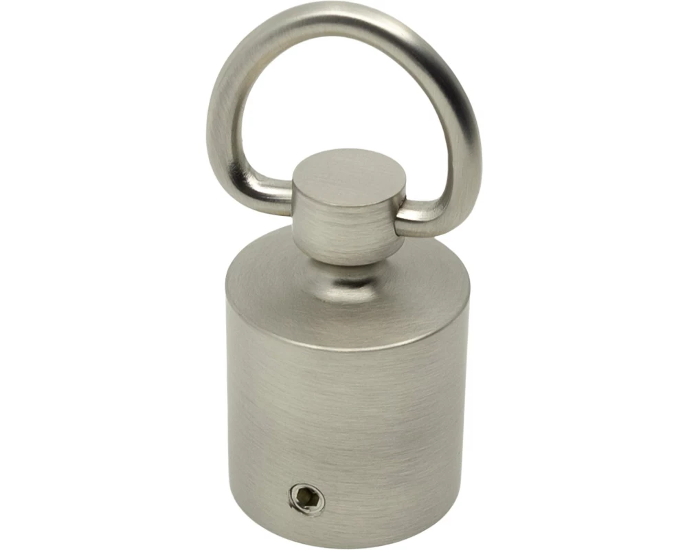 Meister Seilendkappe/Haken 30 mm Nickel