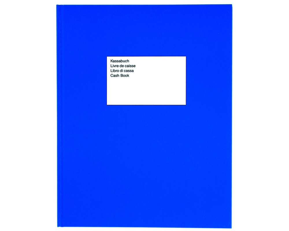 ELCO Kassabuch 17,5x22cm 74602.19 blau 48 Blatt