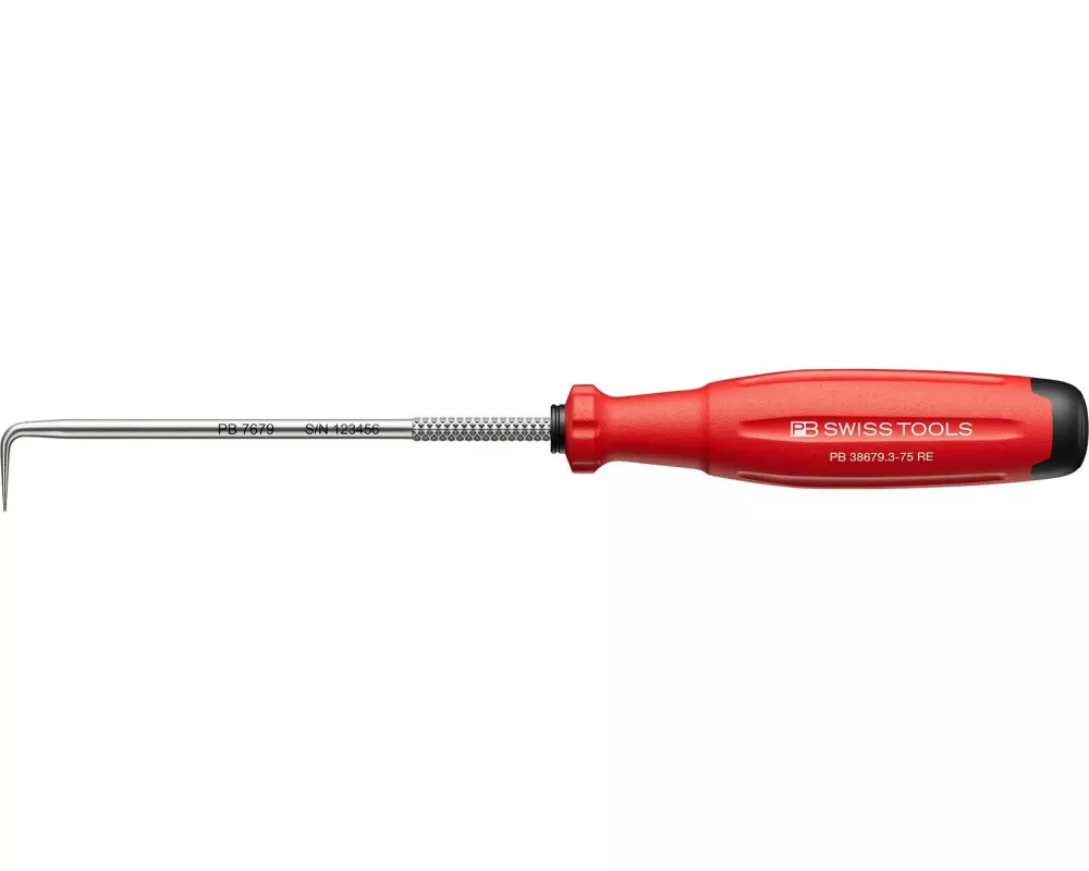 PB Swiss Tools PickTool PB 38679.3-75 RE L-Spitze Rot