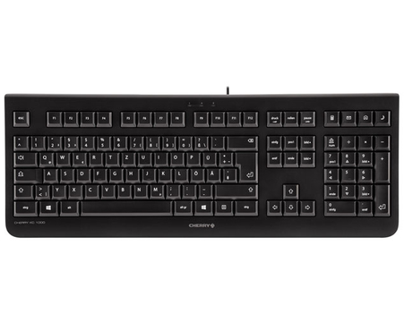 CHERRY KC 1000 Tastatur Universal USB QWERTY Italienisch Schwarz