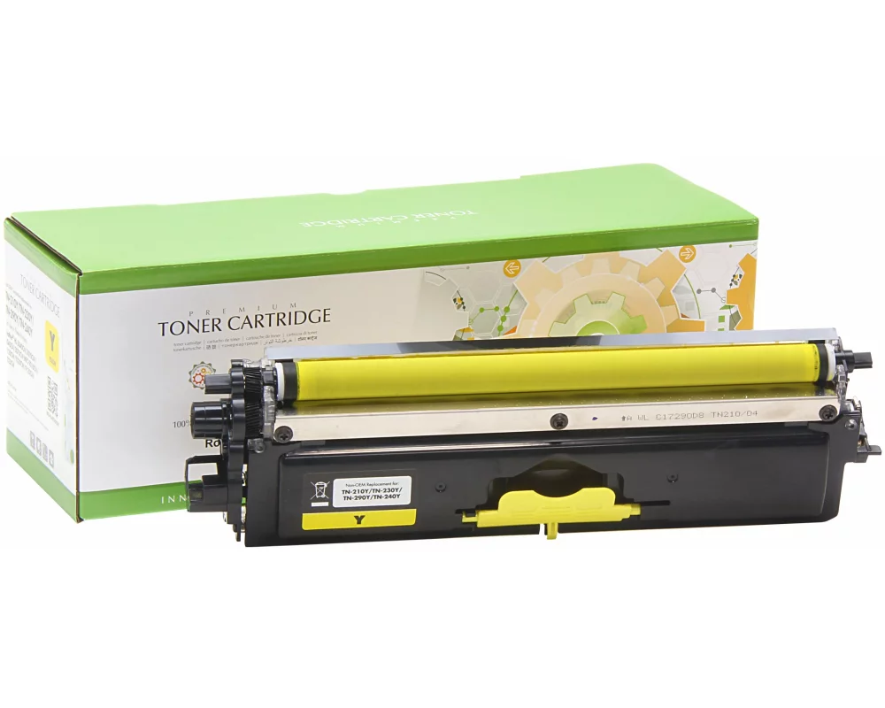 STATIC Toner cartridge compatible with Brother TN-210Y/TN-230Y yellow compatible 1.400 pages
