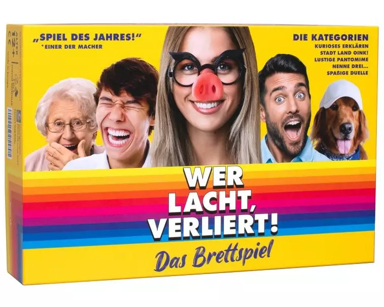 Kampfhummel Wer Lacht, Verliert! Partyspiel