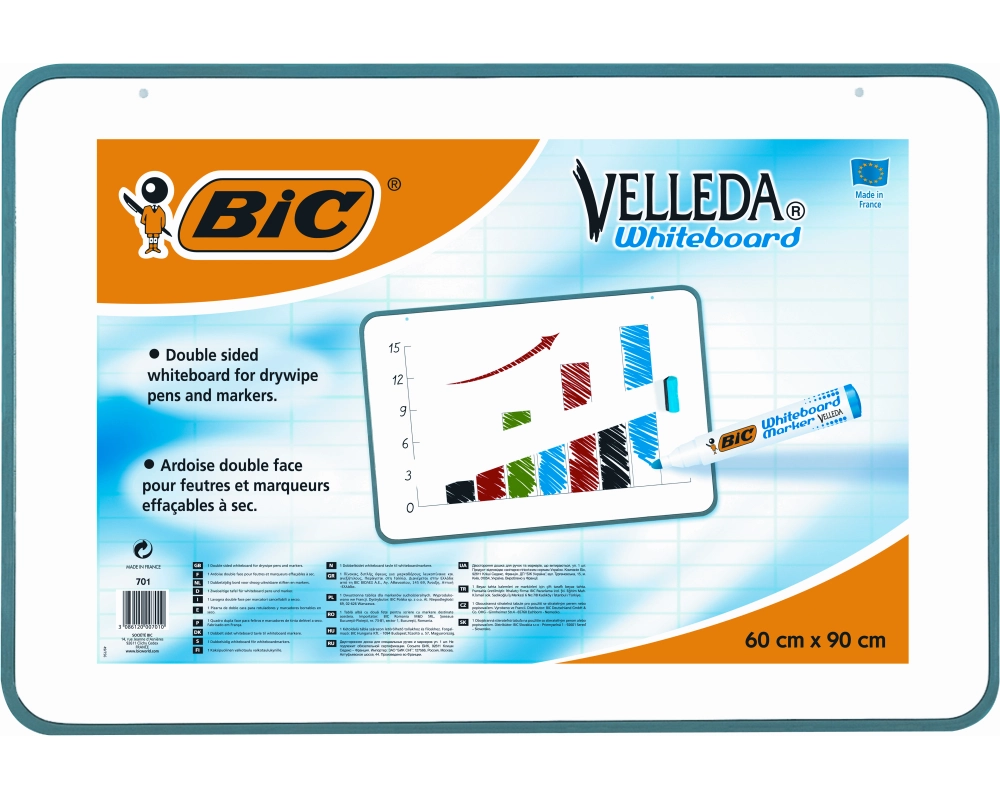 BIC Velleda Tafel 701 1199000701 60x90cm weiss