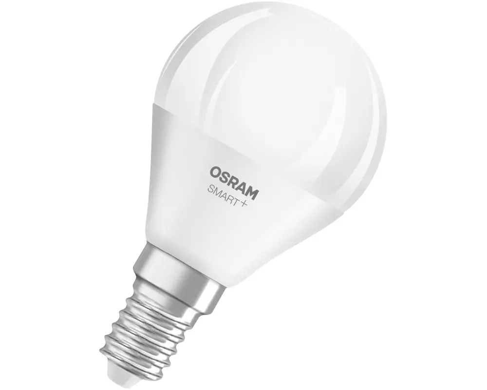 OSRAM Leuchtmittel P40 SMART+ MATTER Classic, E14, 4.9 W, TW
