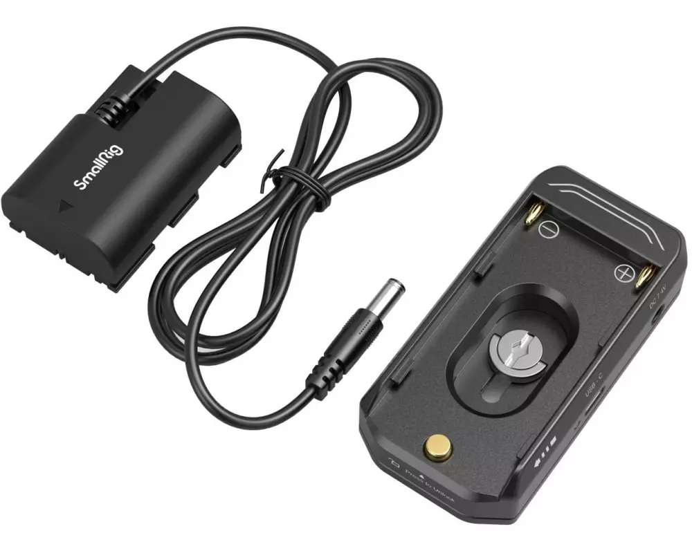 Smallrig Digitalkamera-Akku NP-F Akku-Adapter-Montageplatten-Kit