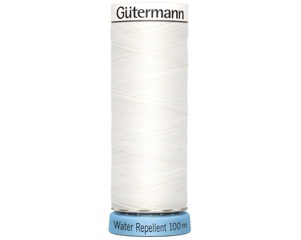 Gütermann Näh- und Stickgarn Water Repellent 1 Stück, Weiss