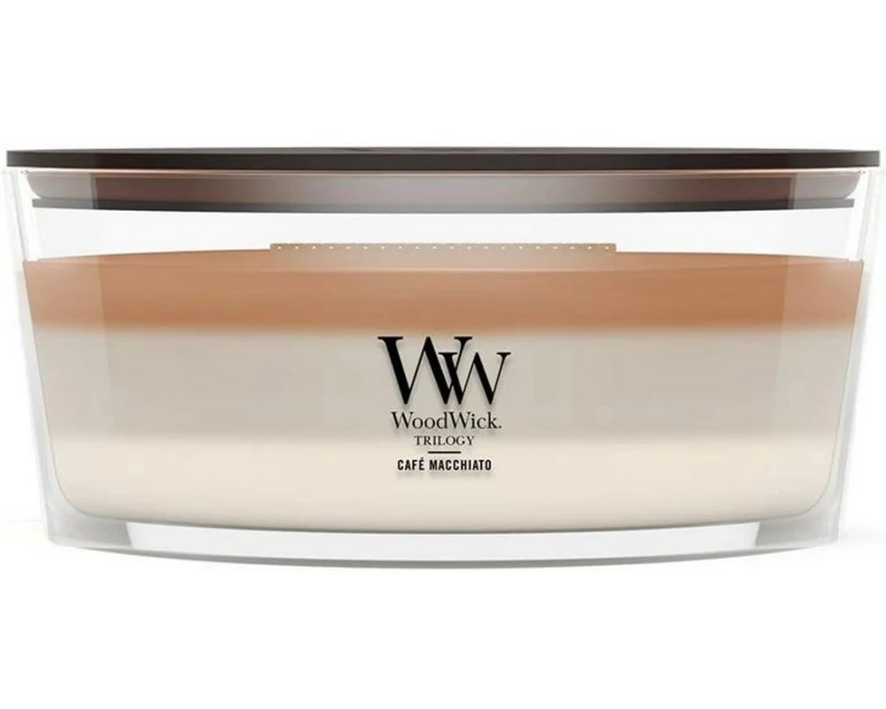 Woodwick Duftkerze Café Macchiato Trilogy Ellipse