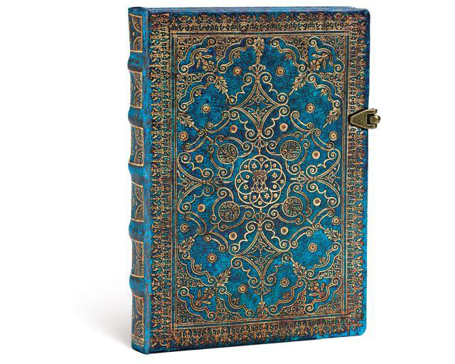 PAPERBLANKS Azurblau Midi PB3558-9 lin. 130x180mm, 240 S.