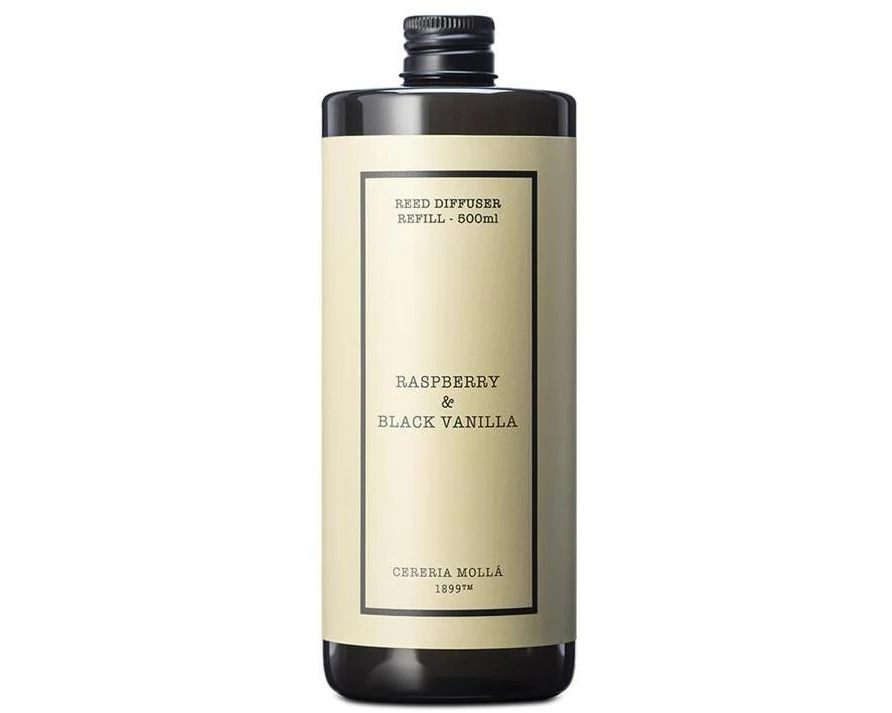 Cerería Mollá Refill Raspberry & Black Vanilla 500 ml