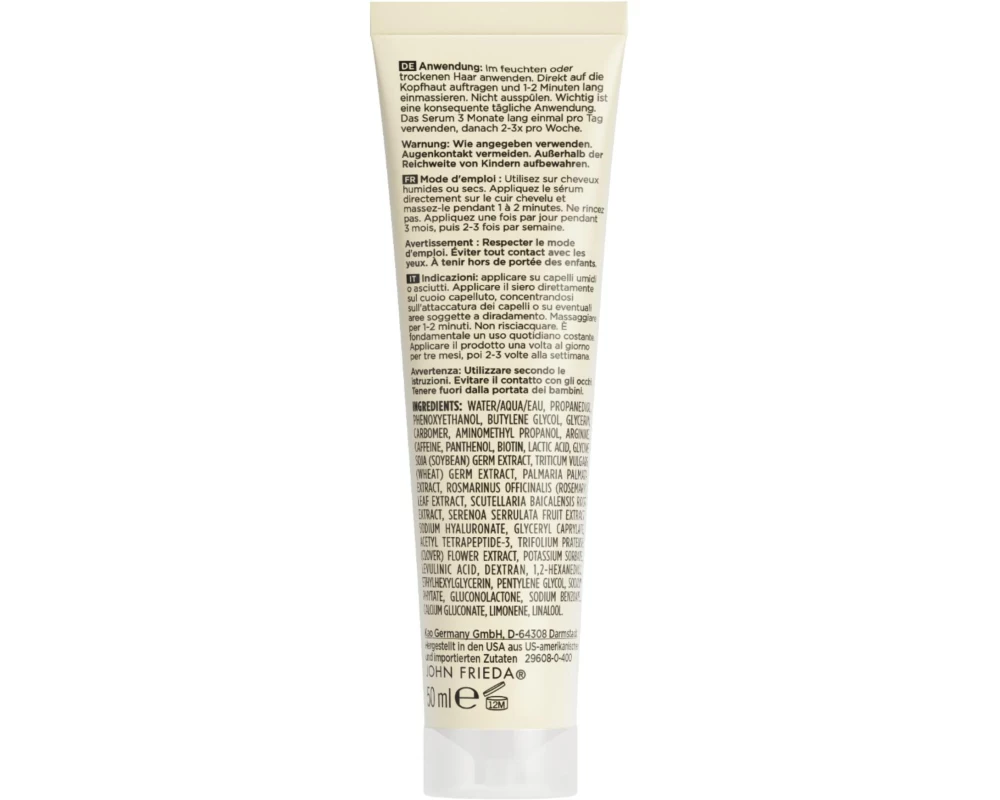 John Frieda PROfiller+ Haarwuchs-Kopfhautserum 50 ml