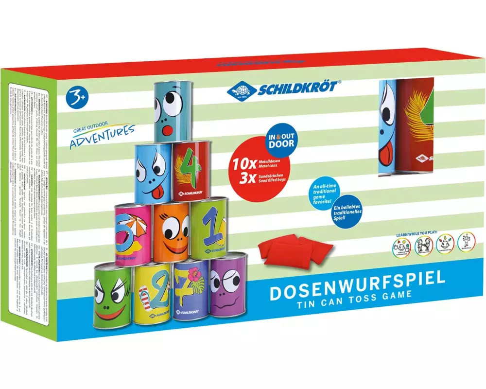 Schildkröt Funsports Schildkröt Dosenwurfspiel