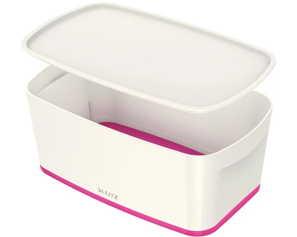 Leitz Aufbewahrungsbox MyBox Klein Pink/Weiss