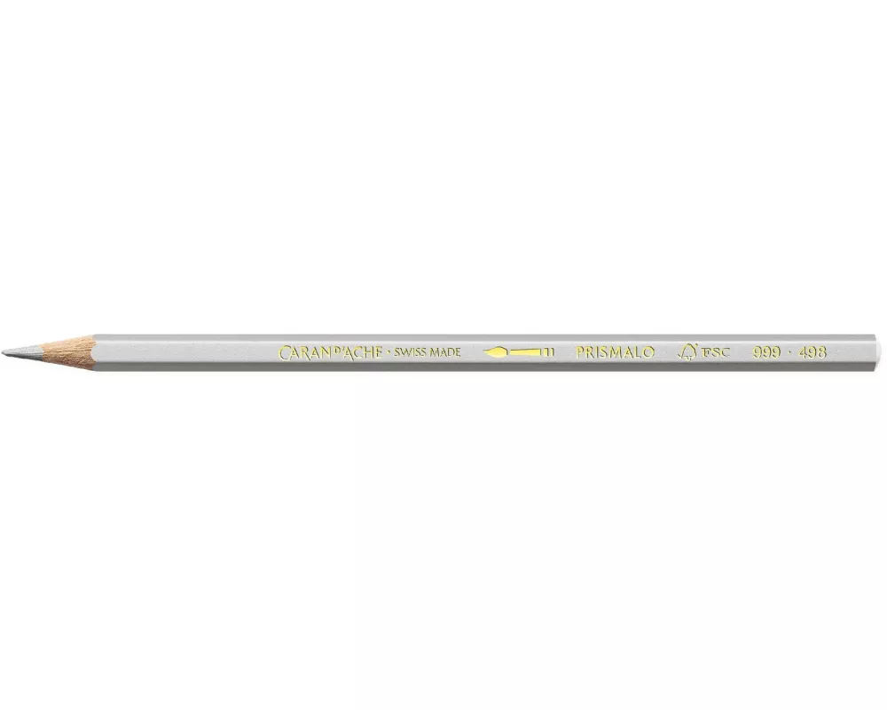Caran d'Ache Farbstifte Prismalo 3 mm, 1 Stück, Silber