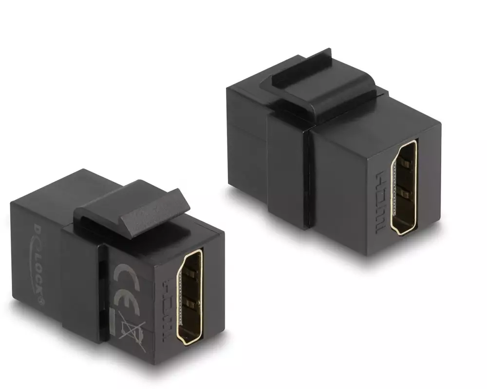 Delock Keystone-Modul HDMI Schwarz