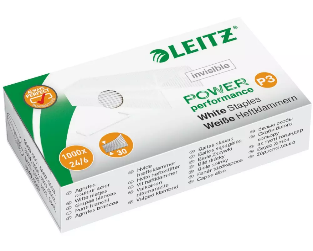 Leitz Heftklammer P3 24/6 1000 Stück