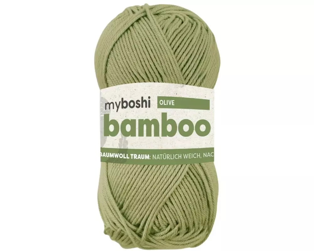 myBoshi Wolle Bamboo olive