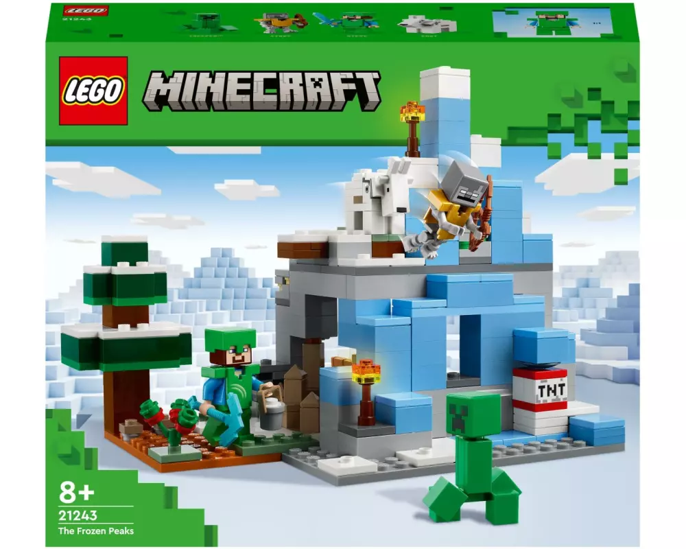 LEGO® Minecraft Die vereisten Gipfel 21243