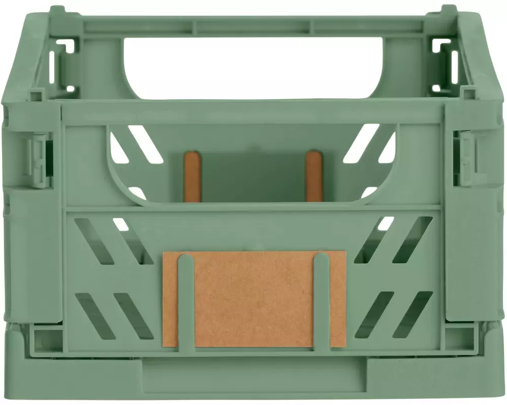 Schou Klappbox 25 x 16.5 x 10 cm - Grün