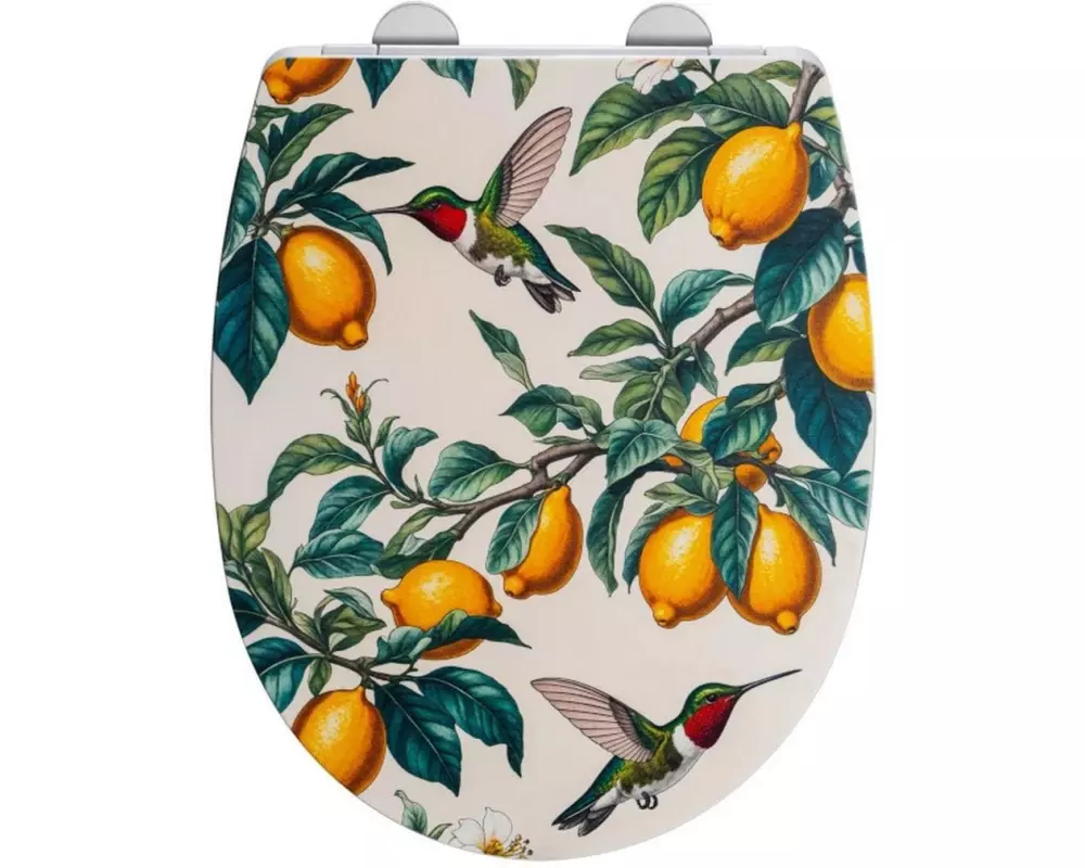 Wenko WC Sitz Alberola Easy Close, Thermoplast, bis 350 kg