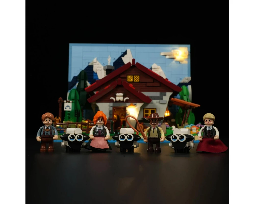 Lumibricks Shepherd's Cottage – Schäferhütte mit LED-Beleuchtung