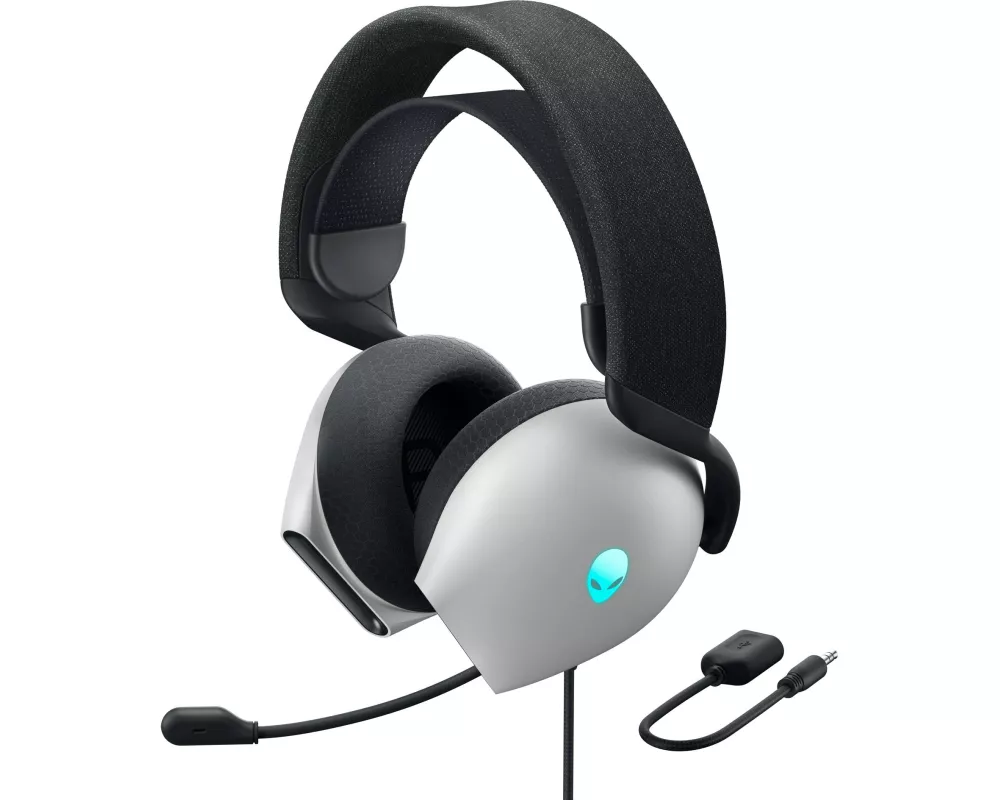 Dell Headset Alienware AW520H-W-DEAM Schwarz/Weiss