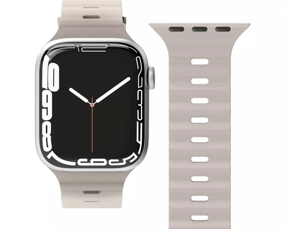 Vonmählen Wave Band Apple Watch 42/44/45/49 mm Cream